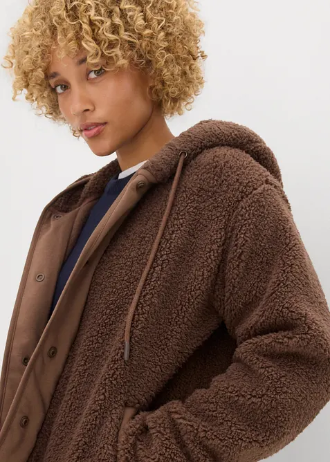 Veste en sherpa, bonprix