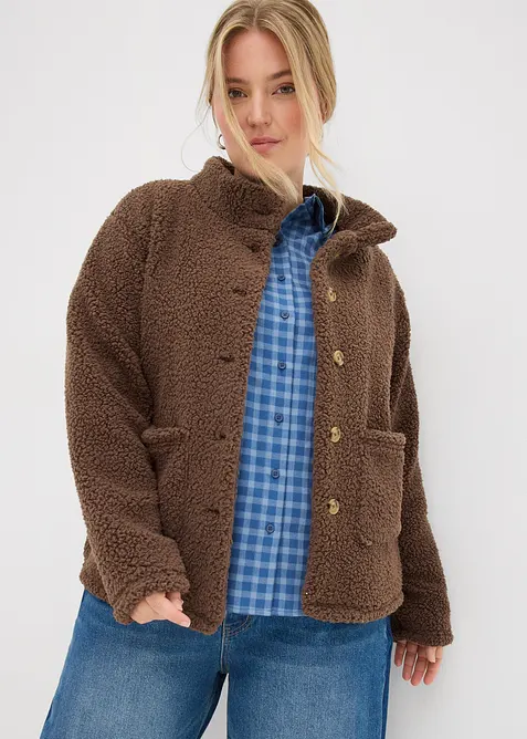 Veste en sherpa, bonprix