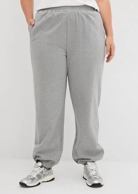 Pantalon de jogging, taille haute, bonprix
