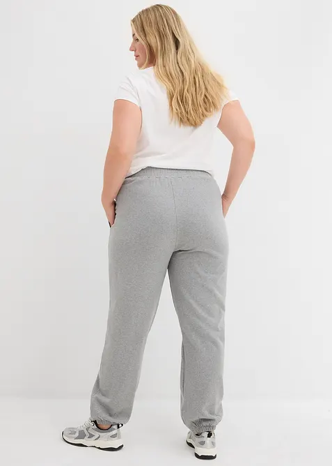 Pantalon de jogging, taille haute, bonprix