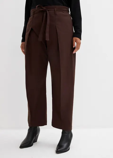 Pantalon avec passepoils décoratifs, bonprix