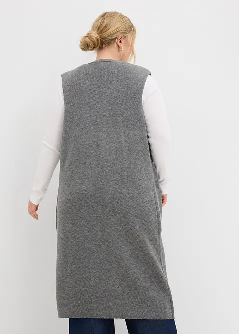 Gilet sans manches en maille, bonprix