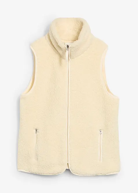 Gilet sans manches en sherpa, bonprix