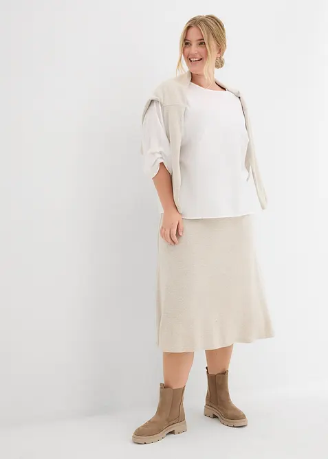 Blouse ample 100% coton, bonprix