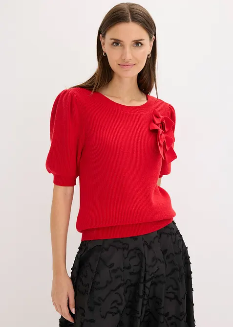 Pull avec application de nœuds, bonprix