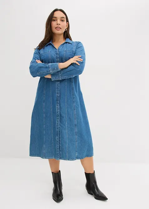 Robe en jean, bonprix