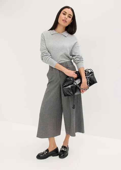 Jupe-culotte motif chevrons, bonprix