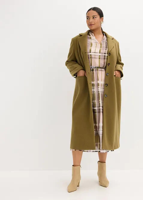 Robe en mousseline avec lien à nouer, bonprix