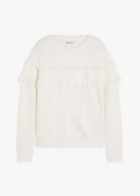 Pull à volants, bonprix