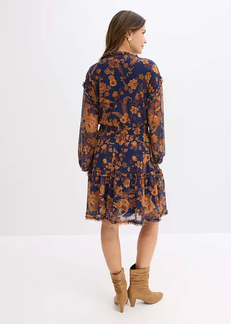 Robe-tunique en mesh doux, bonprix