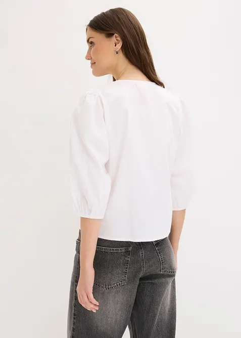 Blouse à nouettes, bonprix