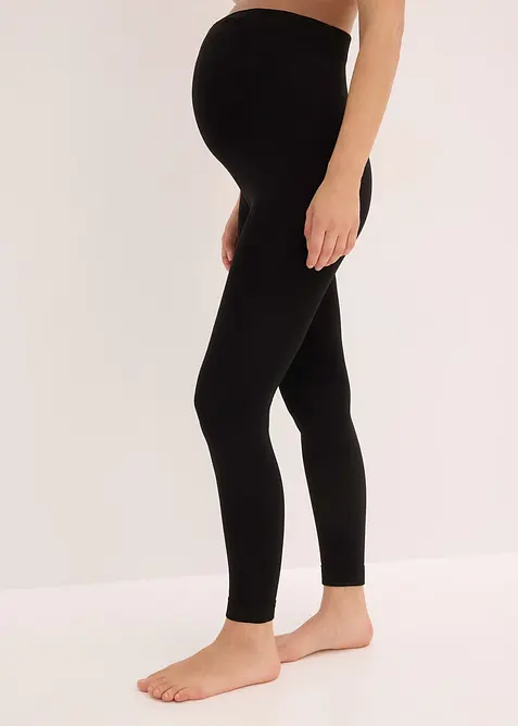 Legging de grossesse en polaire thermique 140den, bonprix