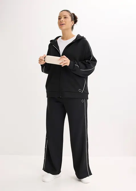 Sweat à capuche oversize, séchage rapide, bonprix