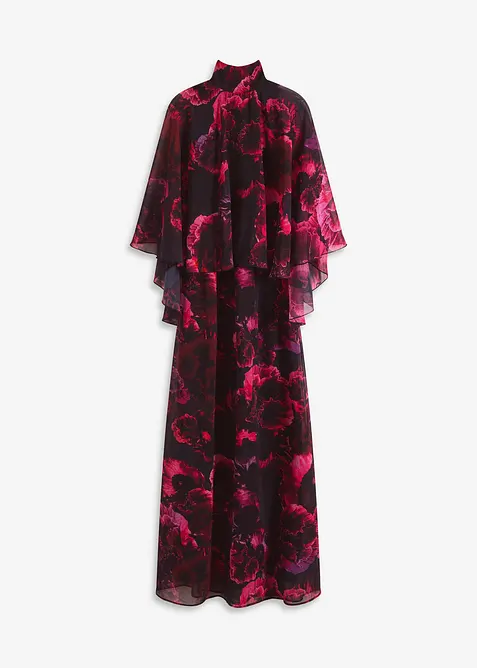 Robe longue en mousseline, bonprix