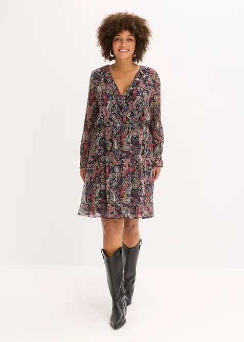 Robe en mesh, bonprix