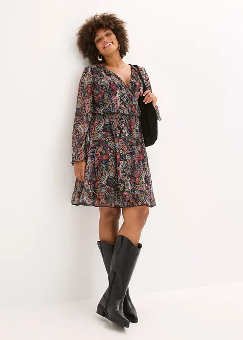 Robe en mesh, bonprix