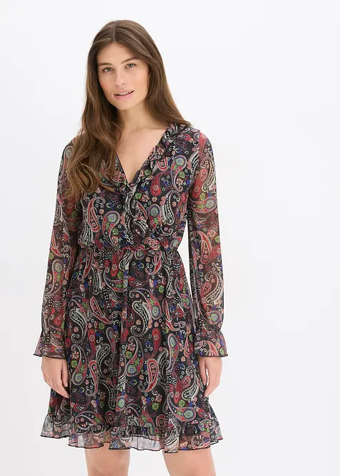 Robe en mesh, bonprix