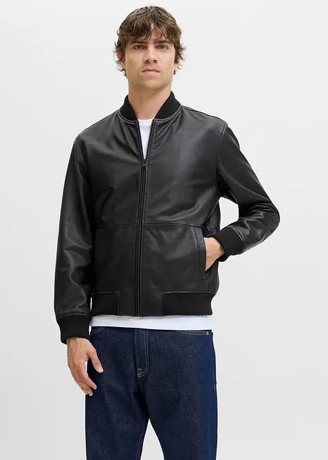 Blouson en cuir JJ REBEL, J&J Rebel