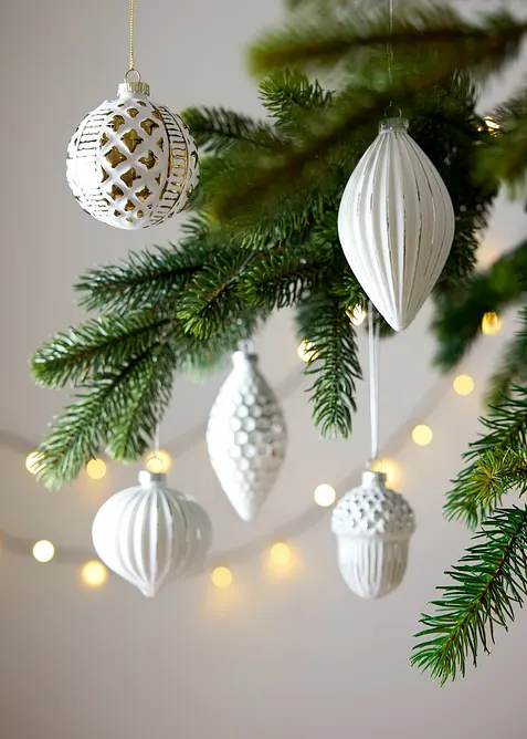 Boules de Noël (12 pces), bonprix
