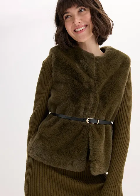 Lot de 3 ceintures, bonprix