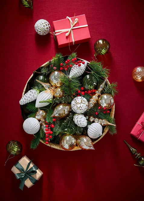 Boules de Noël (12 pces), bonprix