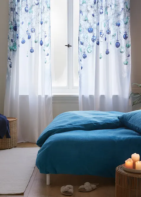 Panneau &agrave; imprim&eacute; No&euml;l (1 pce), bonprix