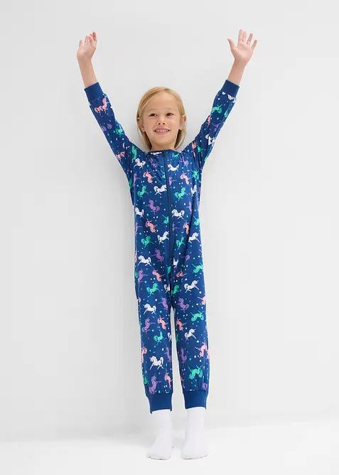 Combipyjama 100% coton avec combinaison poupée (ens. 2 pces), bonprix