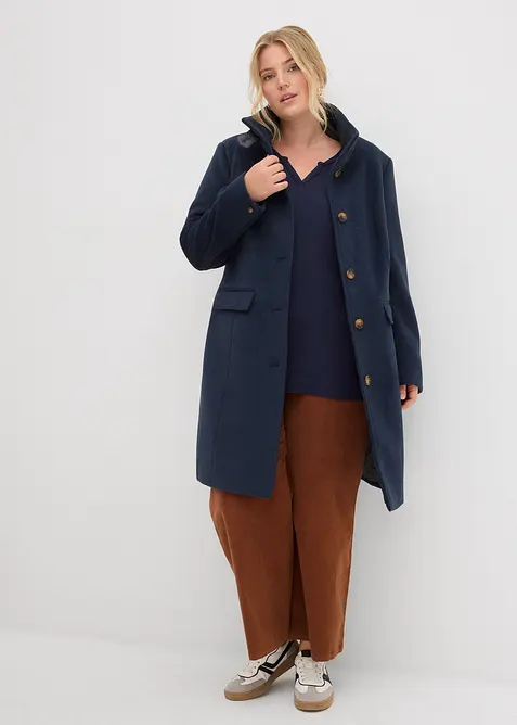 T-shirt manches longues en viscose extensible, bonprix