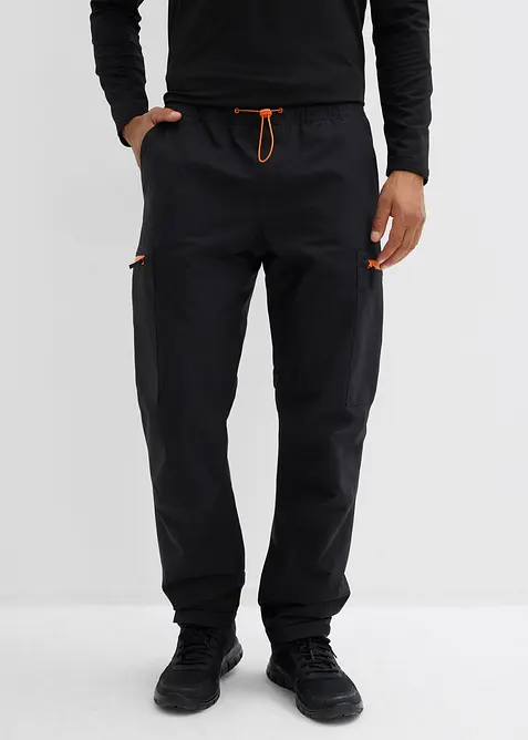 Pantalon cargo imperméable et chaud, coupe ample, bonprix