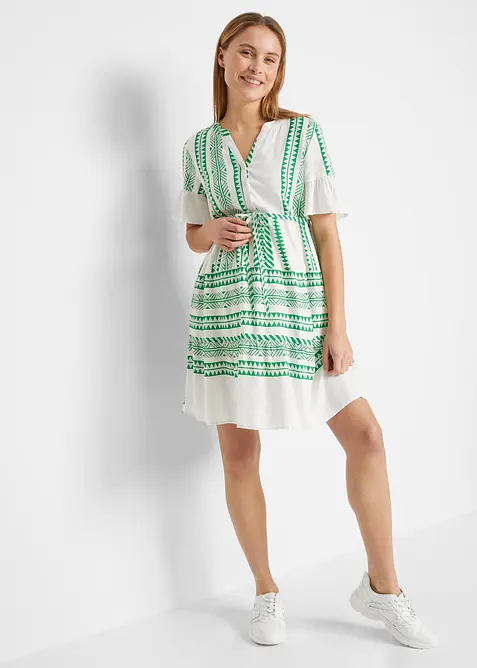 Robe de grossesse et d’allaitement en viscose fluide, bonprix