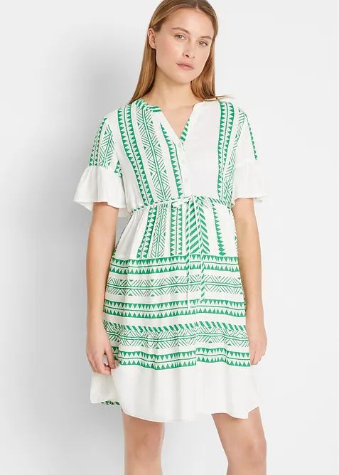 Robe de grossesse et d’allaitement en viscose fluide, bonprix