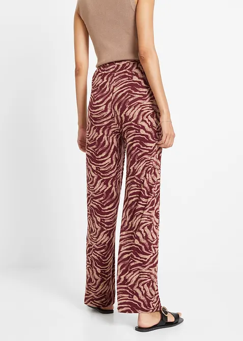 Pantalon fluide en jersey viscose, bonprix
