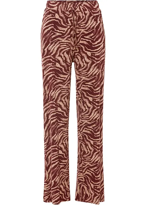 Pantalon fluide en jersey viscose, bonprix