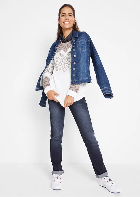 Pull &agrave; motif norv&eacute;gien, bonprix