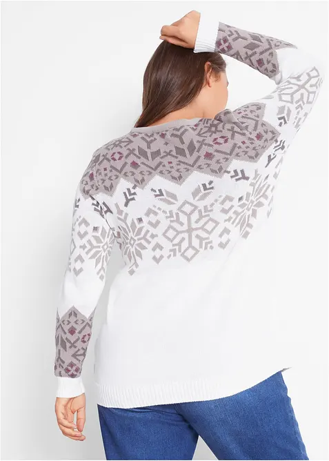 Pull à motif norvégien, bonprix