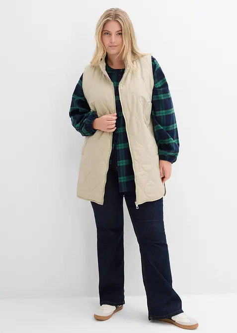 Chemisier en flanelle 100% coton, bonprix