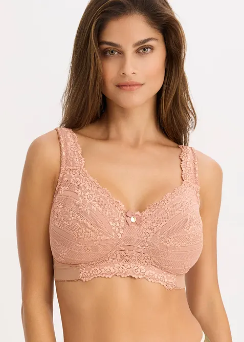 Soutien-gorge minimiseur sans armatures, bretelles rembourrées, bonprix