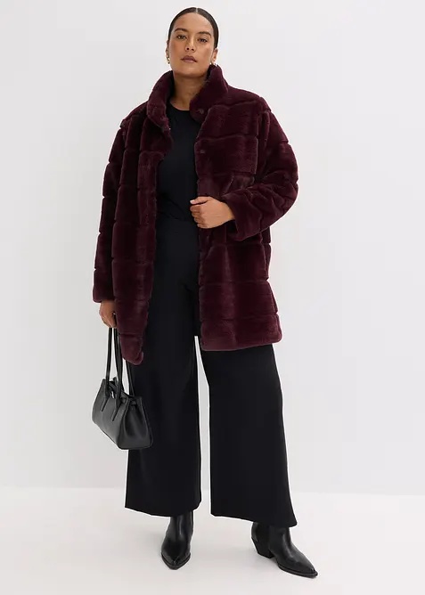 Manteau pelucheux, bonprix