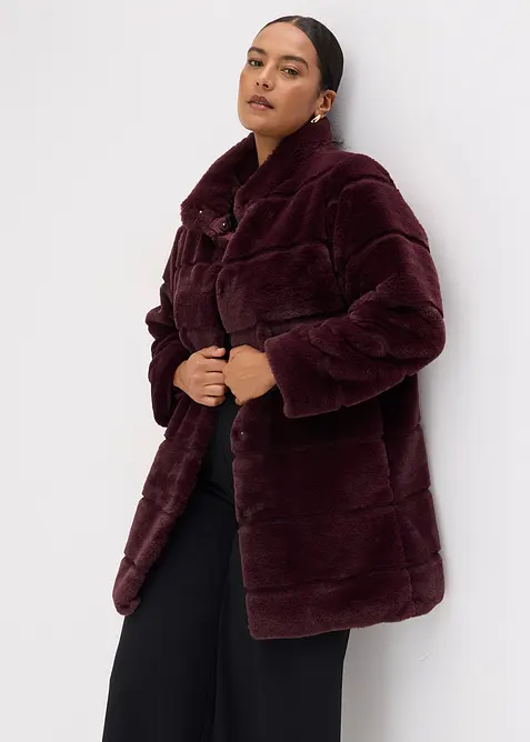 Manteau pelucheux, bonprix