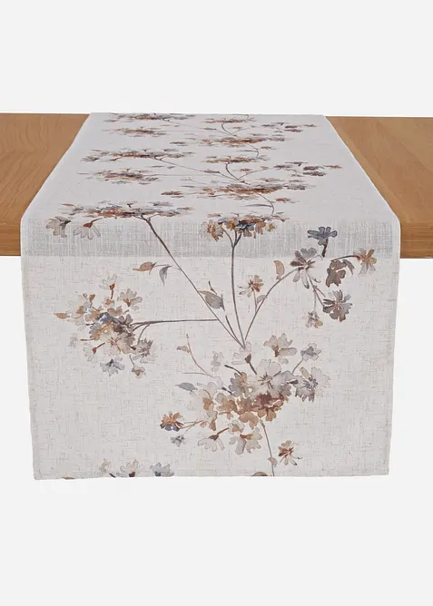 Chemin de table contenant du lin, bonprix