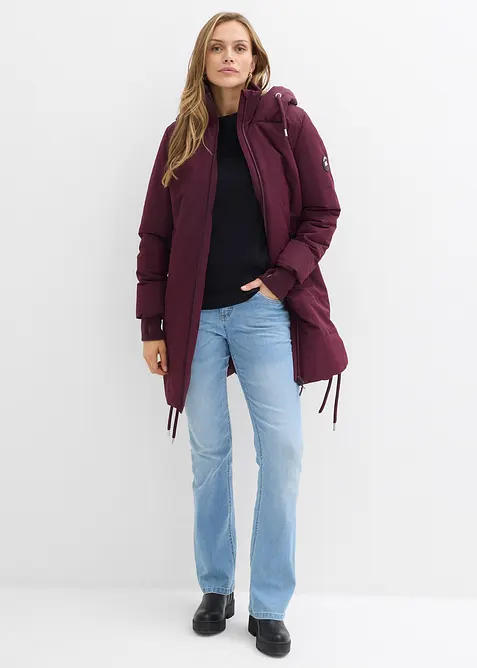 Longue doudoune outdoor, déperlante, bonprix