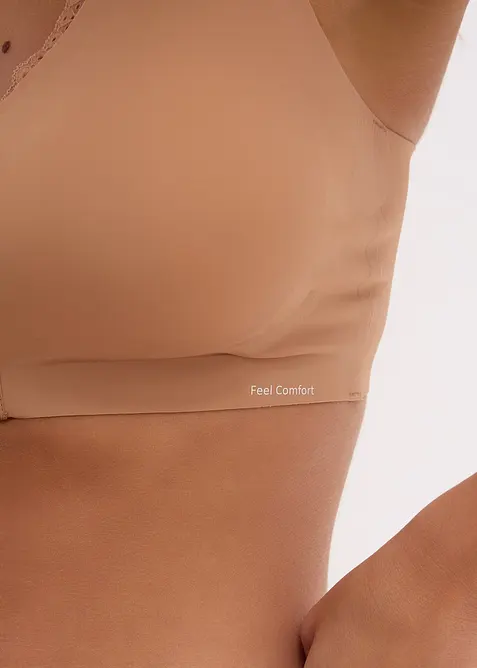 Soutien-gorge Feel Comfort rembourré à découpe laser sans armatures avec fermeture sur le devant, bonprix