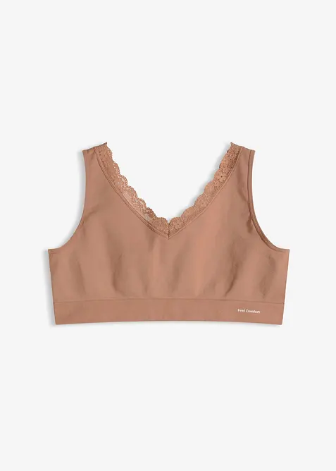 Soutien-gorge bralette Feel Comfort sans coutures, bonprix