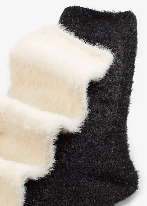 Chaussettes douillettes (lot de 4 paires), bonprix