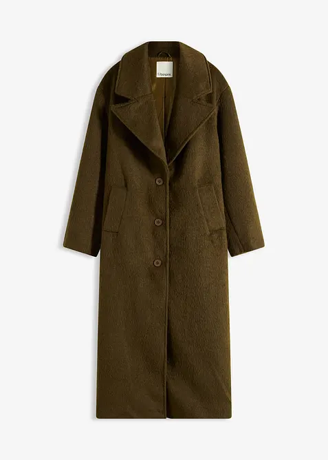 Manteau oversize à boutonnage simple, bonprix