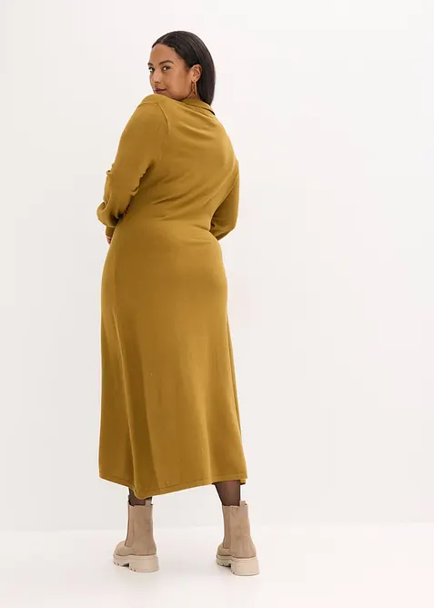 Robe pull douce en viscose majoritaire, bonprix