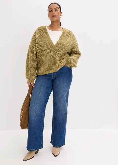 Pull en grosse maille, bonprix