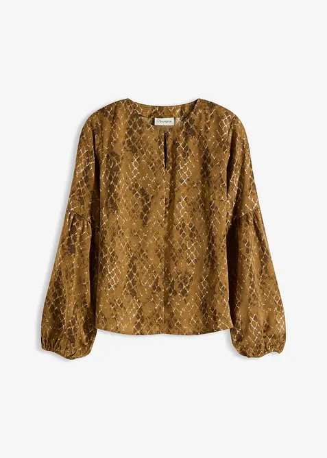 Blouse en satin fluide, bonprix