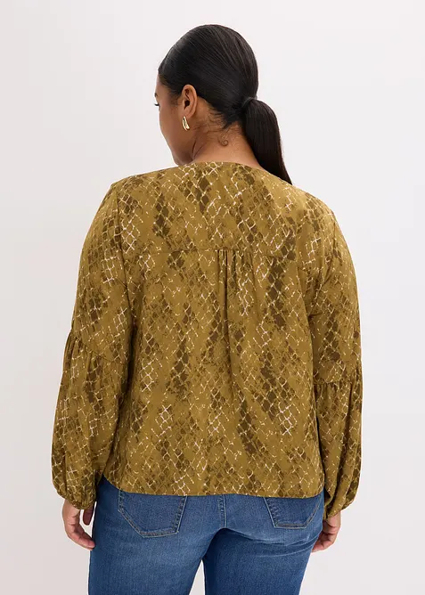 Blouse en satin fluide, bonprix