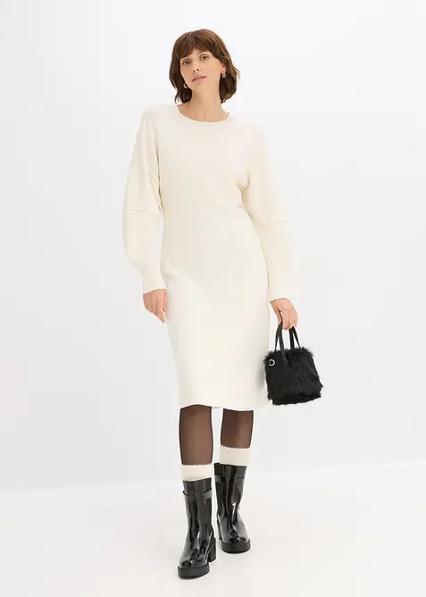Robe en maille milano, bonprix